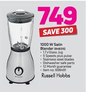 Russell Hobbs 1000W Satin Blender RHB315