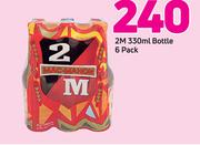 2M 330ml Bottle 6 pack