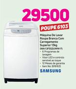Samsung Máquina De lavar Roupa Branca com Carregamento Superior 13Kg WA13F5S2UWW F