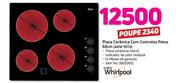 Whirlpool Placa Cerâmica com controles Peitos 60cm AKM 9010
