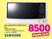 Samsung Microondas Branco Electrónico 32Ltr ME9114W1 XFA