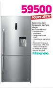 Hisense Geladeira Inox com Congelador na Parte Inferior 610Ltr H610BI-WD