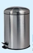 Mainstays Cesto em aco inox com Pedal-5Ltr