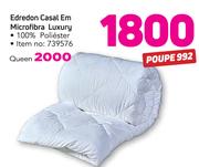 Edredom Queen em Microfibra Luxury