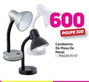 Candeeiros de Mesa de Metal