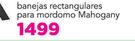 Bandejas retangulares Para Mordomo Mahogany