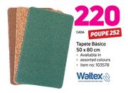 Waltex Tapete Básico-50 x 80cm cada