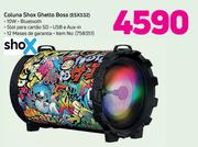Shox coluna Ghetto Boss ESX532