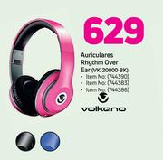 Volkano Auriculares Rhythm Over Ear VK-20000-BK