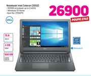 Dell Notebook Intel Celeron 3552