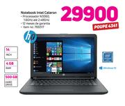 HP Notebook Intel Celeron
