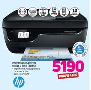 HP Impressora Colorida Inkjet 4 em 1 3835