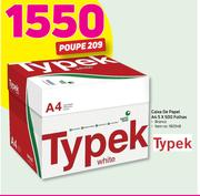 Typek caixa de papel A4 5 x 500 Sheets