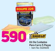 Shield Kit de Cuidados Para carro 5 pecas