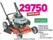 Tandem máquina de cortar relva utilitária a torção 200cc