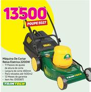 Trimtech máquina de cortar relva elétrica 2200W