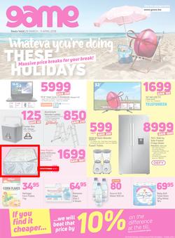 Game Botswana : Whatever You're Doing These Holidays (29 March - 11 April 2018), page 1