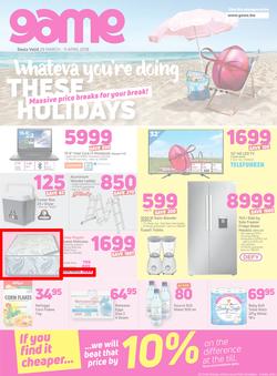Game Botswana : Whatever You're Doing These Holidays (29 March - 11 April 2018), page 1