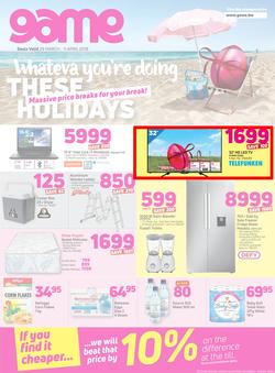 Game Botswana : Whatever You're Doing These Holidays (29 March - 11 April 2018), page 1