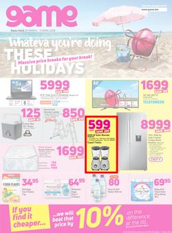 Game Botswana : Whatever You're Doing These Holidays (29 March - 11 April 2018), page 1