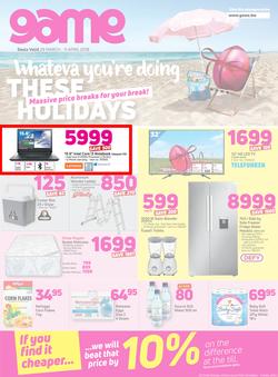 Game Botswana : Whatever You're Doing These Holidays (29 March - 11 April 2018), page 1