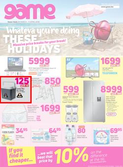 Game Botswana : Whatever You're Doing These Holidays (29 March - 11 April 2018), page 1
