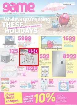 Game Botswana : Whatever You're Doing These Holidays (29 March - 11 April 2018), page 1