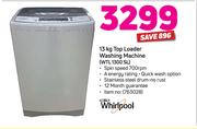 Whirlpool 13Kg Top Loader Washing Machine WTL 1300 SL