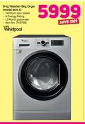 Whirlpool 9Kg Washer 6Kg Dryer WWDC 9614 S