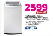 Samsung 9Kg Top Loader Washing Machine White WA90H4200SW