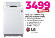 LG 13Kg Top Load Washing Machine T1369NEFT ABW