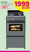 Defy 4 Burner Gas Stove Black DGS 168 SGG