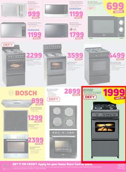 defy gas stove dgs168