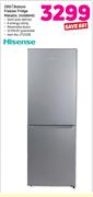Hisense 299Ltr Bottom Freezer Fridge Metallic H299BME
