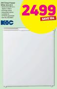 KIC 210Ltr Chest Freezer White KCG 210 1