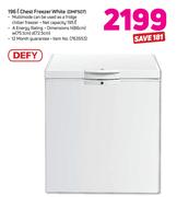 Defy 196Ltr Chest Freezer White DMF507