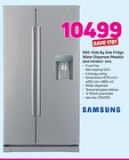 Samsung 660Ltr Side By Side Fridge water Dispenser Metallic RSA1WHMG1 XFA