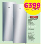 Bosch 246Ltr All Freezer Metallic GSN33VI30 Or 326Ltr All Fridge Metallic KSV33NI30-Each