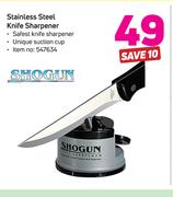 Shogun Stainless Steel Knife Sharpener