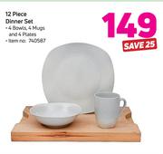 12 Piece Dinner Set