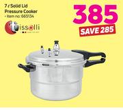 Tissolli 7Ltr Solid Lid Pressure Cooker