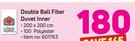 Always Home Double Ball Fiber Duvet Inner-Each