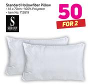 Sheraton Standard Hollow Fibre Pillow-For 2