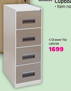 Tool Room 4 Drawer File Cabinet