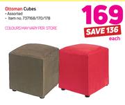 Ottoman Cubes-Each
