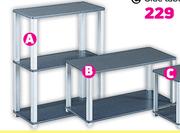 Domino Bookshelf Espresso H75.1 xW60 xD29.5cm Or Domino Coffee Table H39.9x W80 xD39.5cm-Each