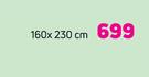 Waltex Shaggy Plush Assorted-160 x 230cm Each
