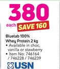 USN Bluelab 100% Whey Protein-2Kg Each