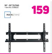 Mainstays 36"-50" Tilting
