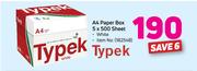 Typek A4 Paper Box 5 x 500 Sheet